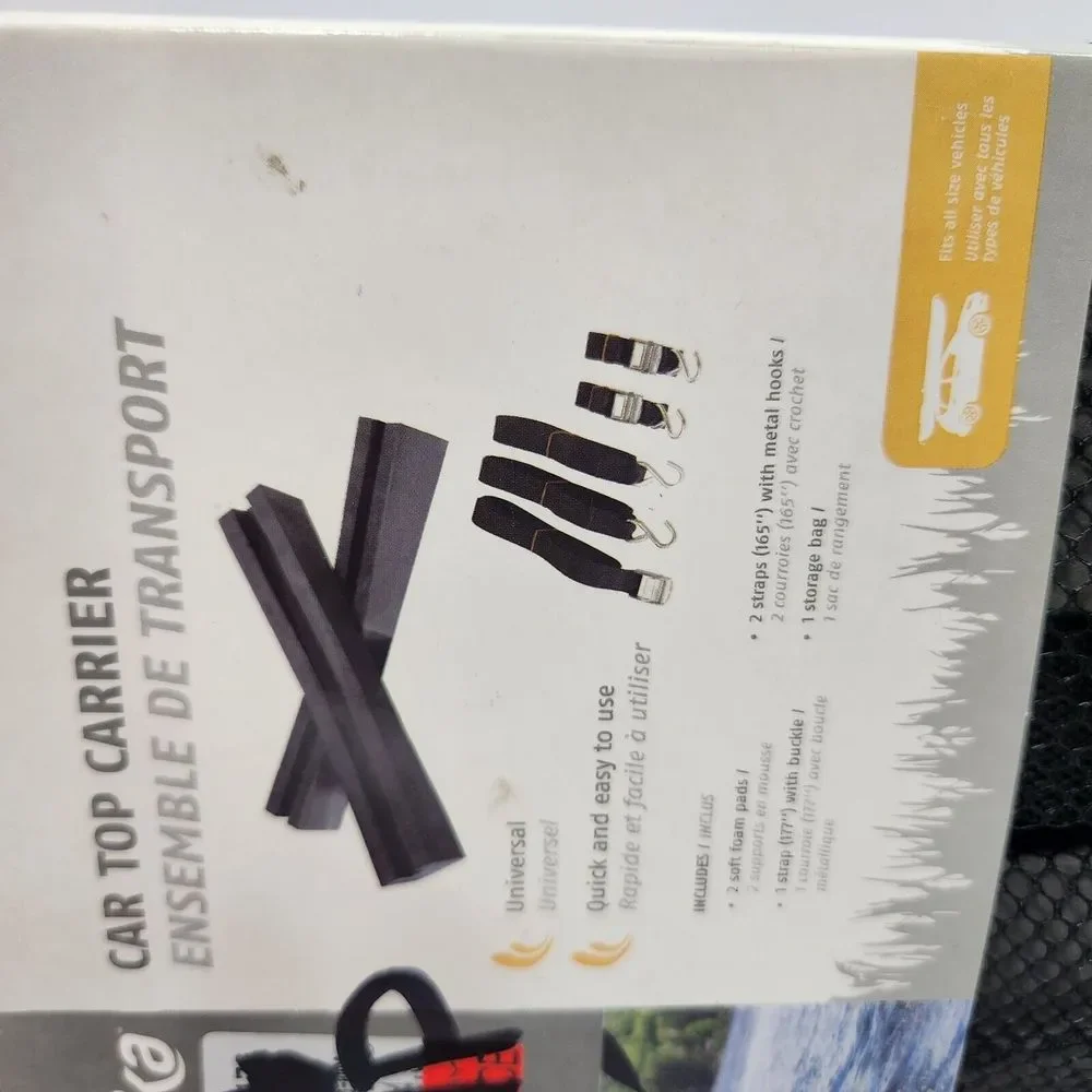 LAVIKA Car top canoe kayak Carrier Fits Most Vehicles NEW